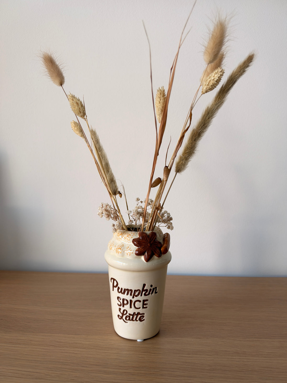 Vase Pumpkin Spice Latte