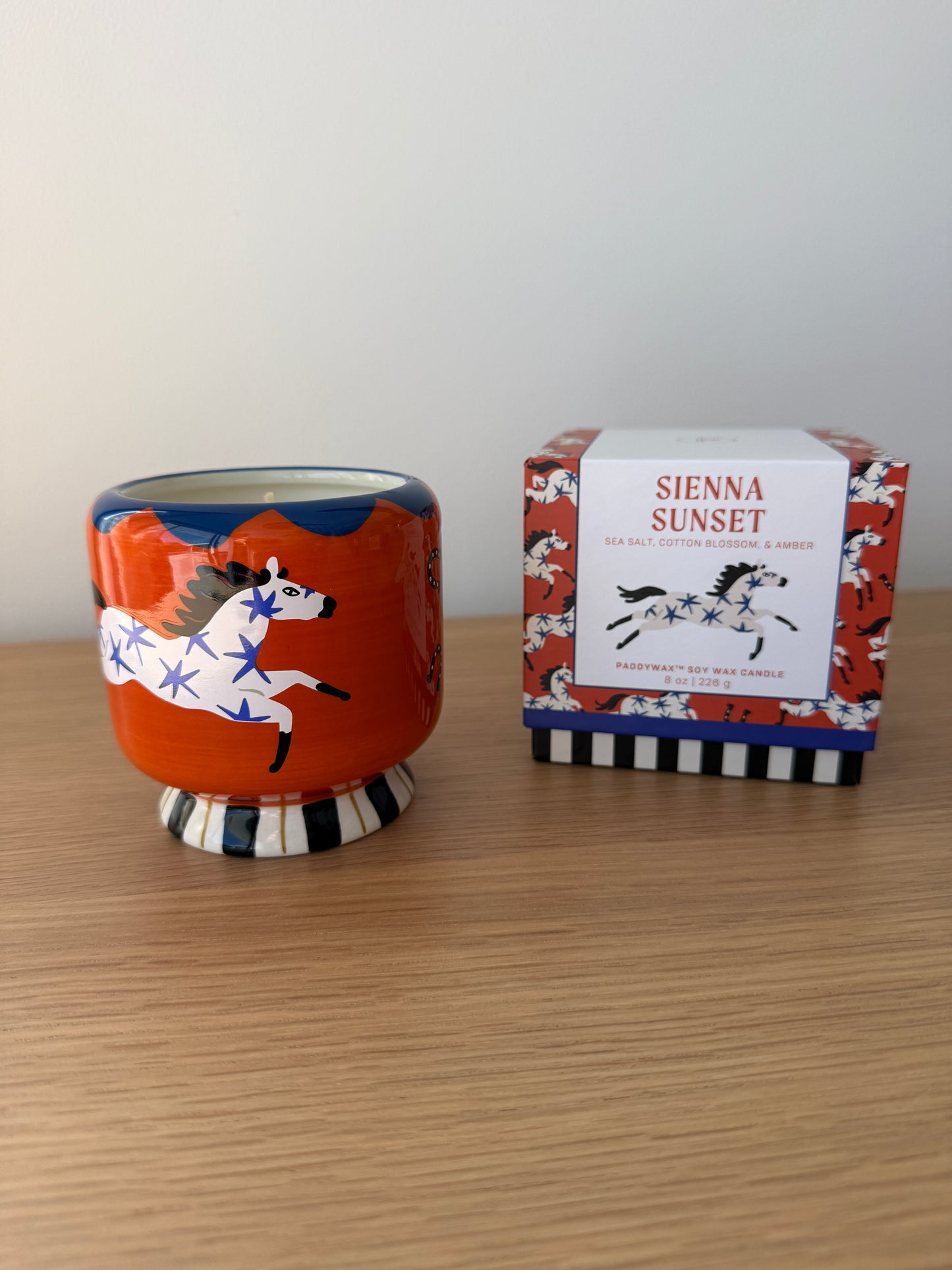 Bougie A Dopo Cheval – Sel Marin & Fleur de Coton