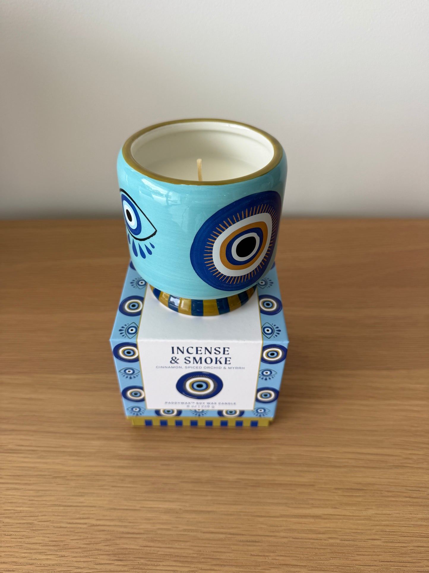 Bougie A Dopo Œil – Encens & Bois Fumé