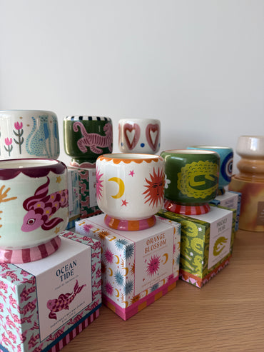Bougie A Dopo Cœurs – Bois de Rose & Vanille