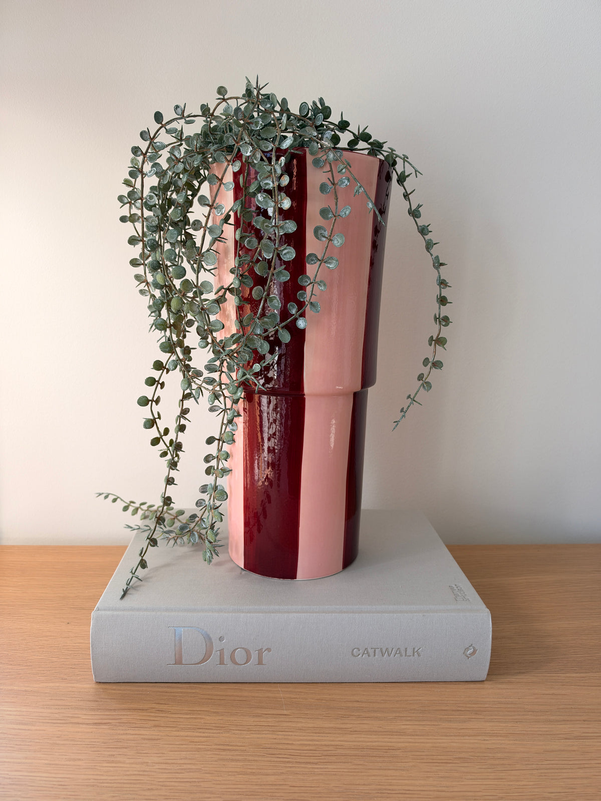 Vase Floki Rose-Rouge