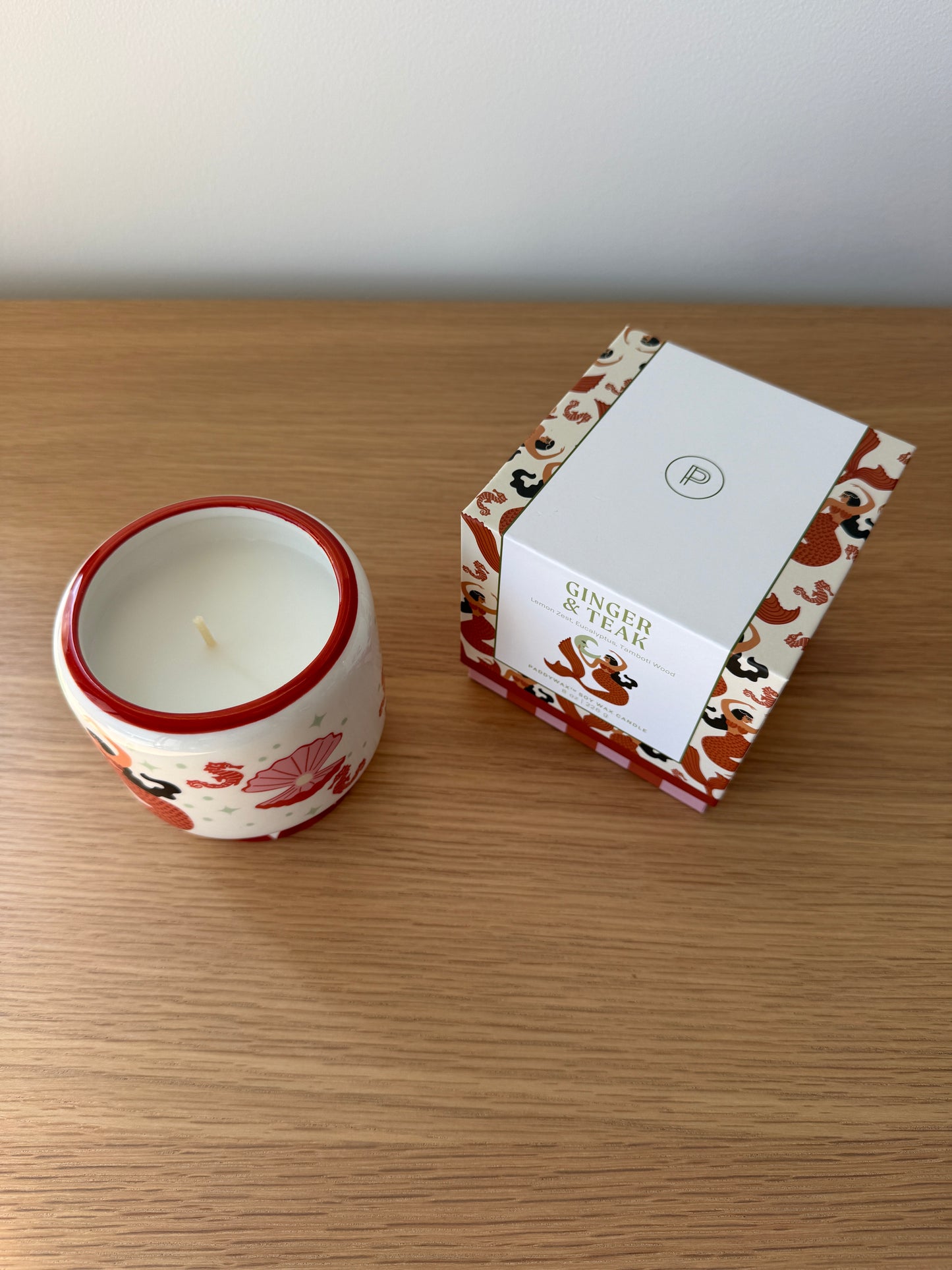Bougie A Dopo Sirène & Lune – Zeste de Citron & Eucalyptus