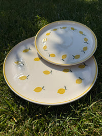 Assiette à dessert Citron