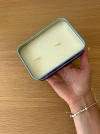 Bougie A Dopo Œil métal – Encens & Bois Fumé
