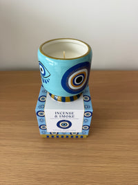 Bougie A Dopo Œil – Encens & Bois Fumé