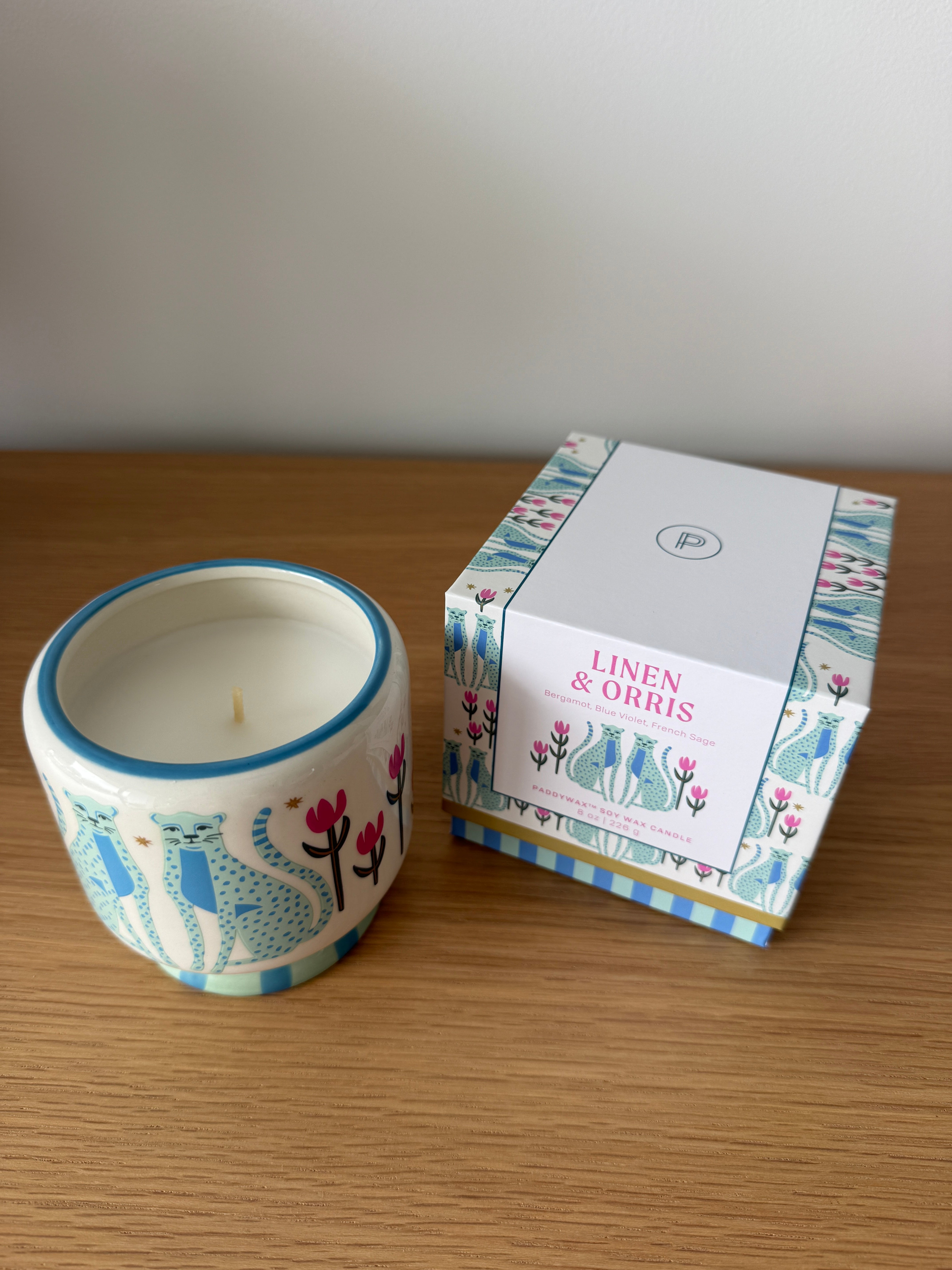 Bougie A Dopo Guépards – Lin & Iris