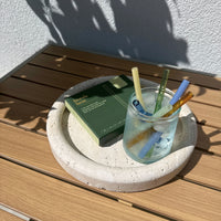 Pailles colorées