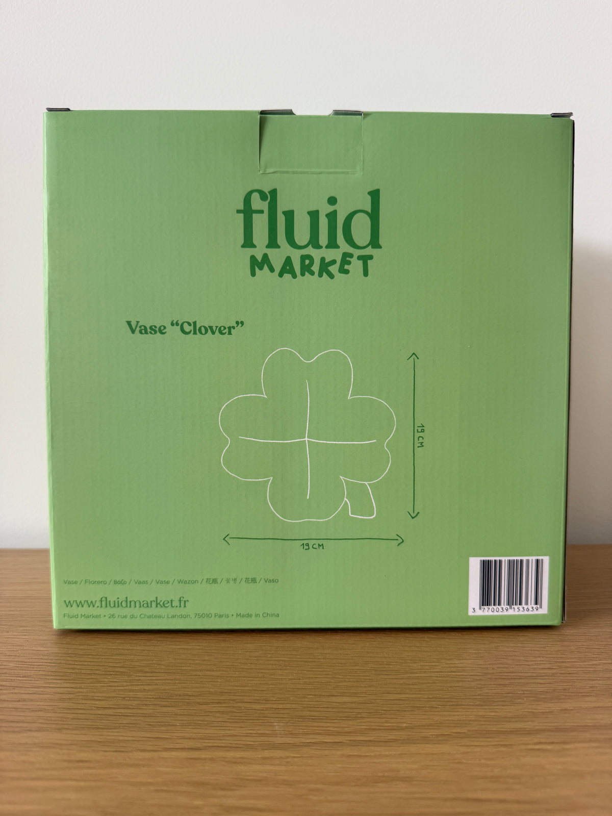 Vase Trèfle