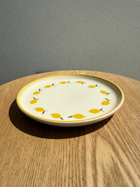 Assiette à dessert Citron