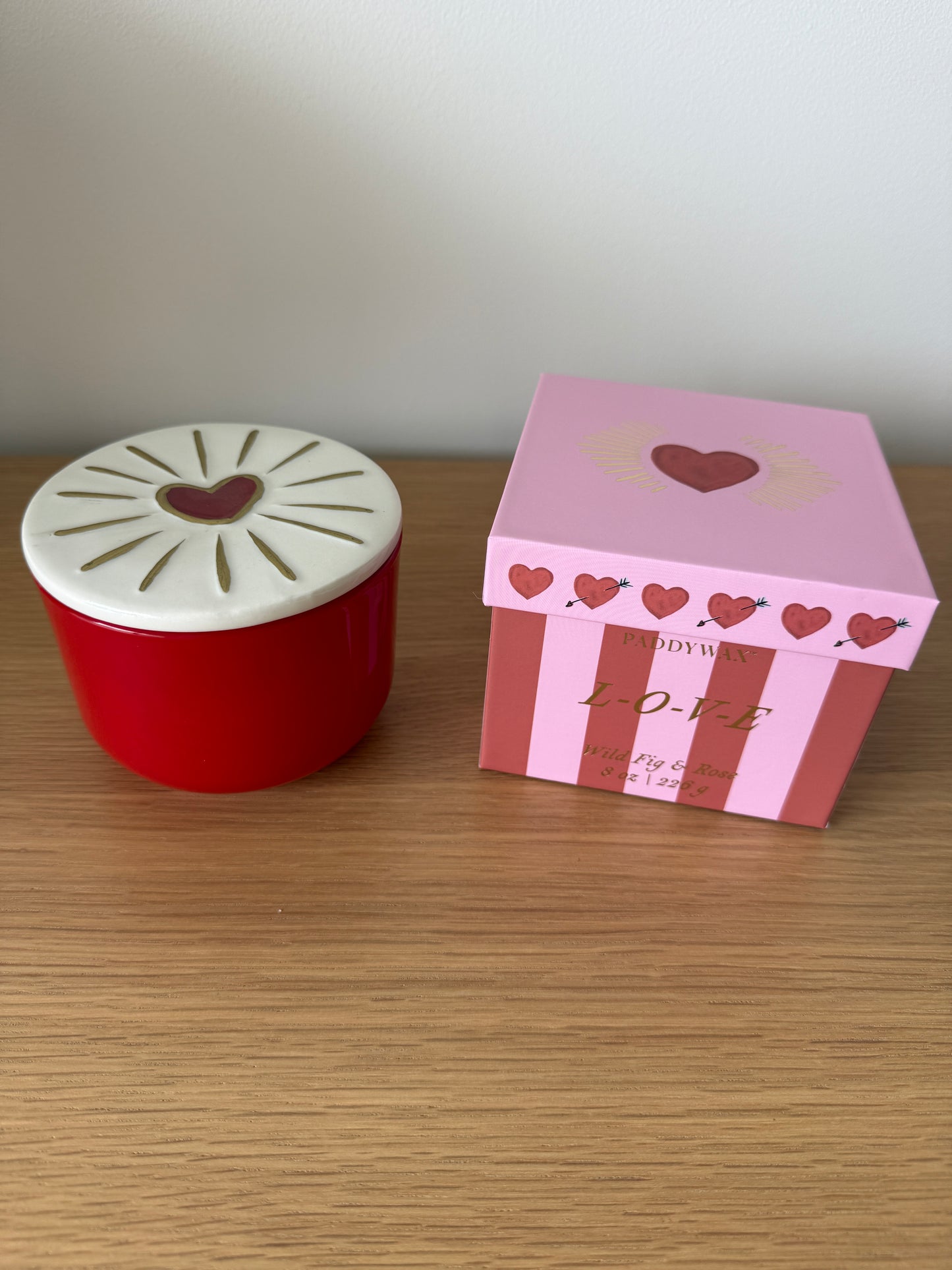 Bougie Charm Cœur – Figue Sauvage & Rose