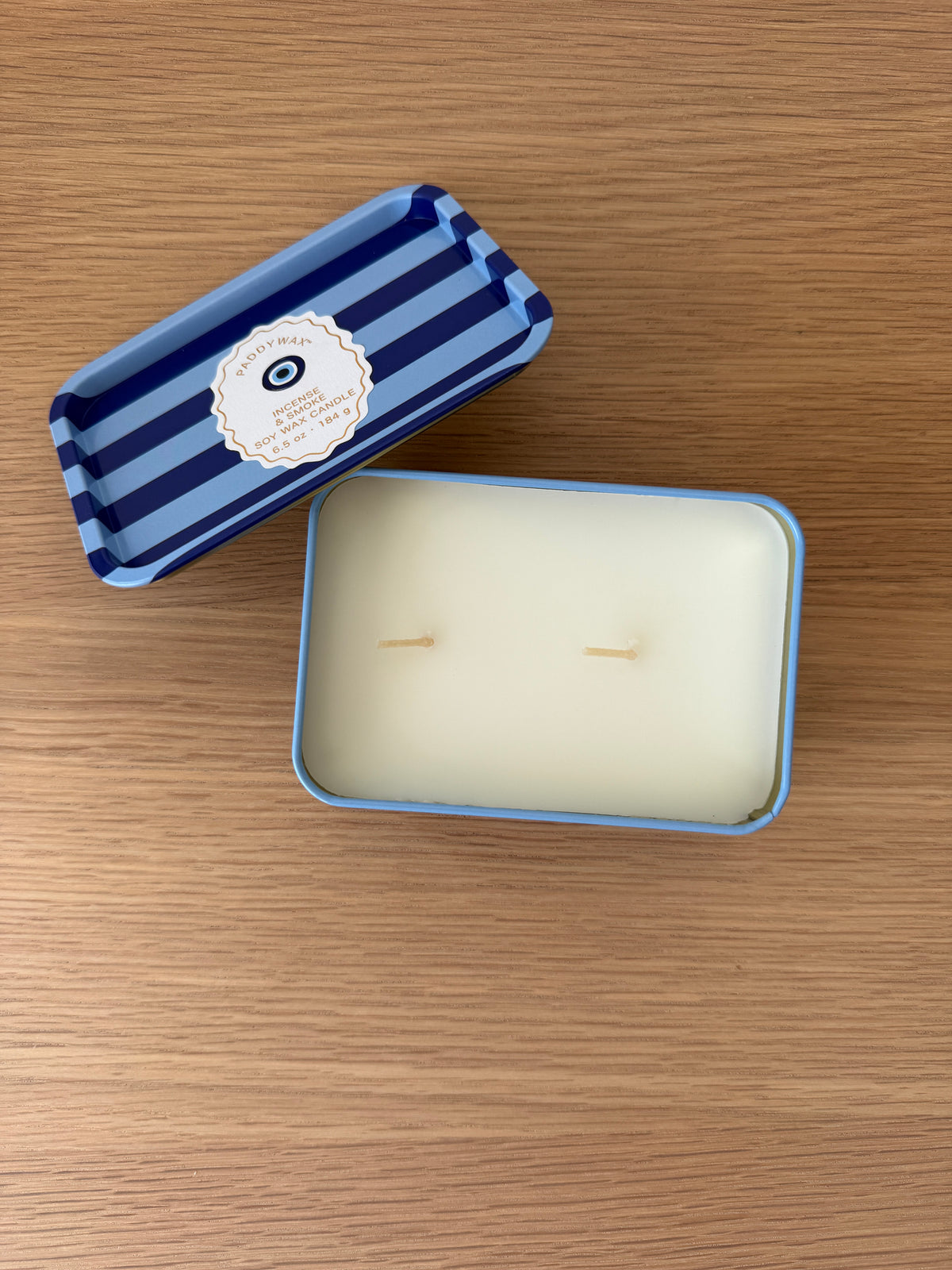 Bougie A Dopo Œil métal – Encens & Bois Fumé