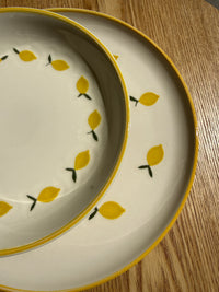 Assiette creuse Citron