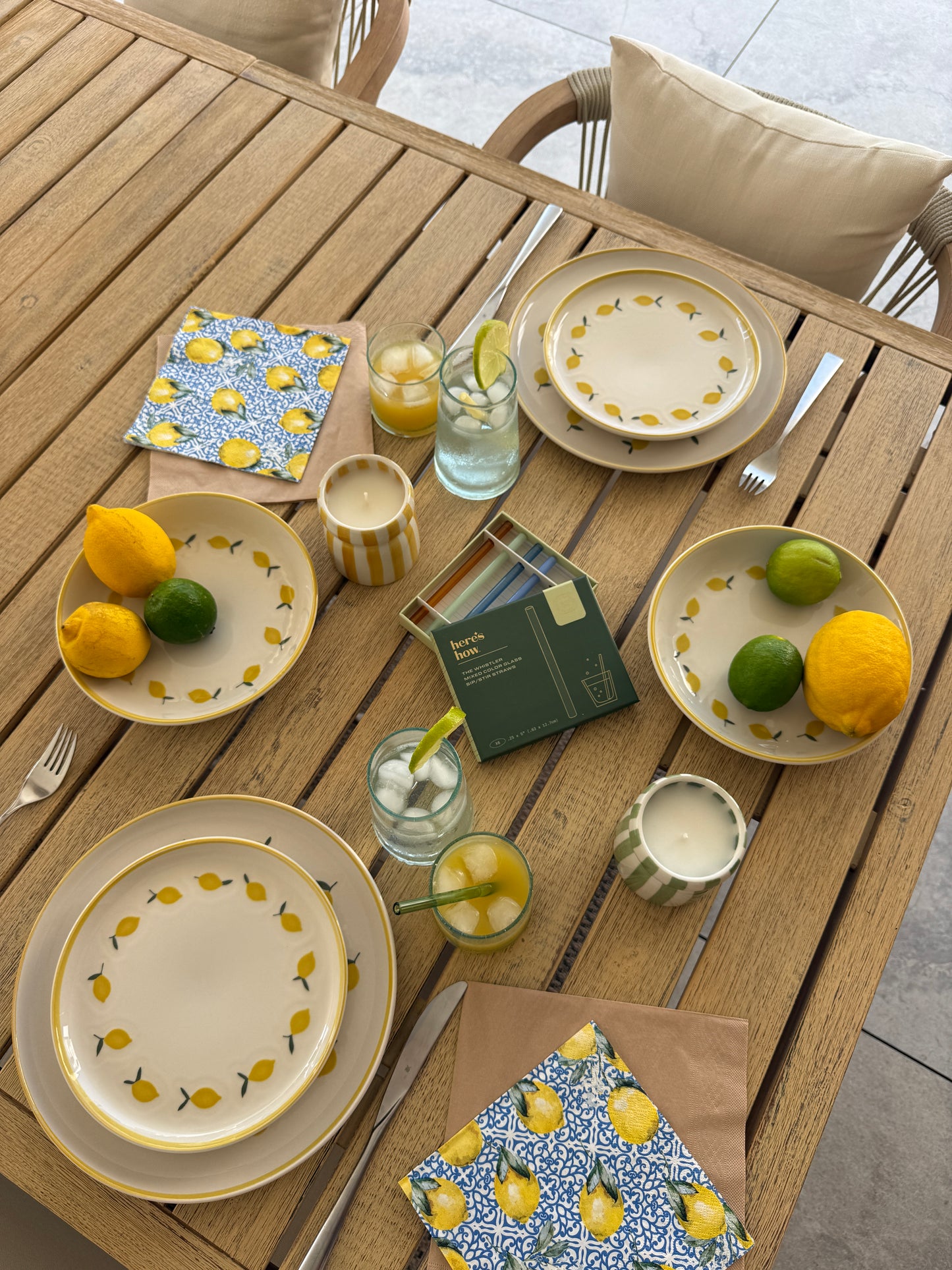 Assiette Citron