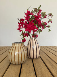 Petit vase DOLOMITE ocre
