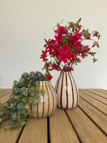 Petit vase DOLOMITE ocre