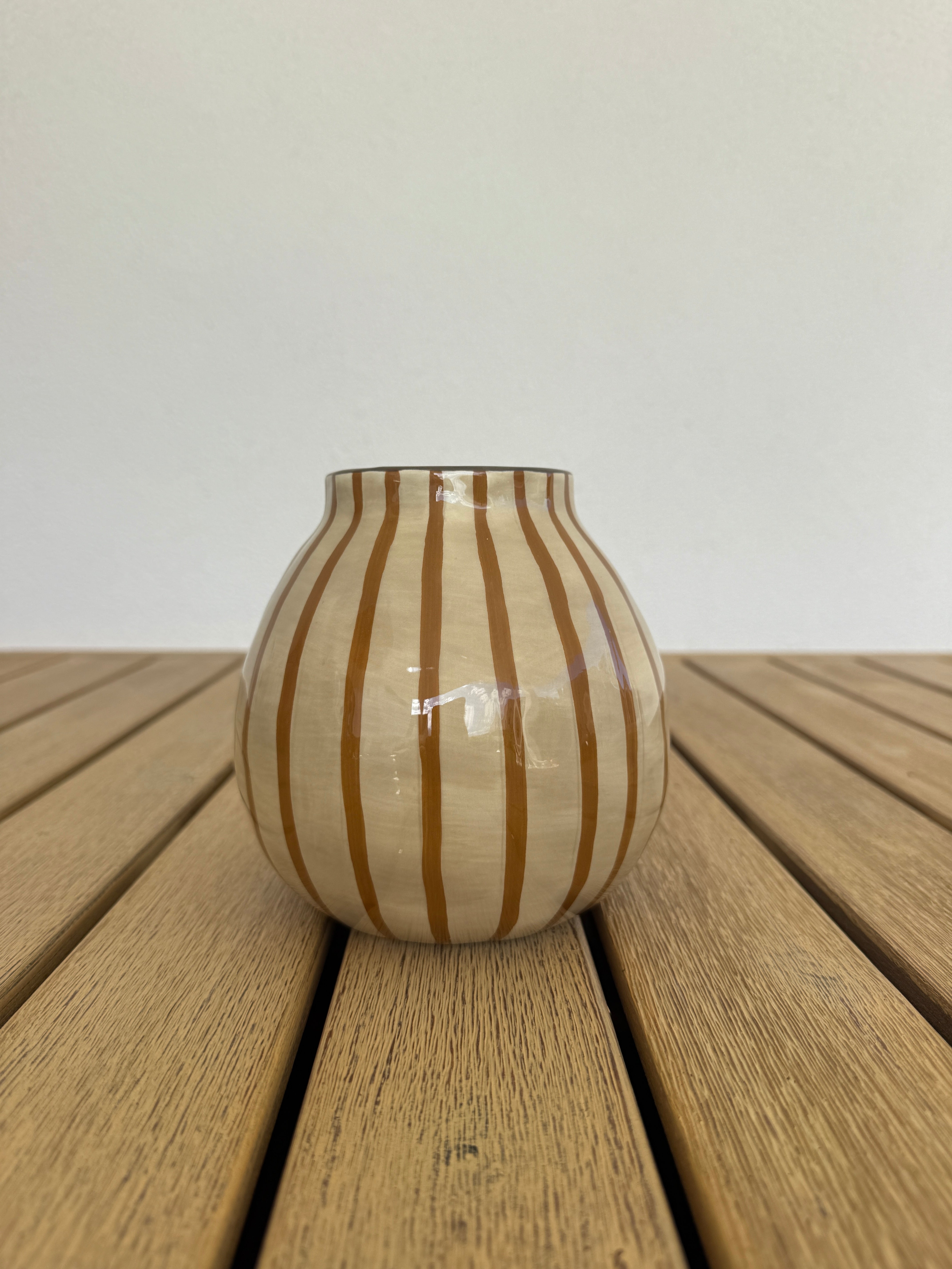 Petit vase DOLOMITE ocre