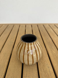 Petit vase DOLOMITE ocre