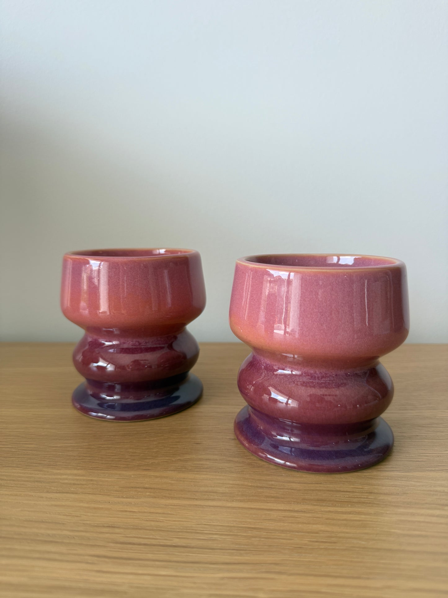 Bougie Melt Dégradé Violet – Figue Sauvage & Cèdre