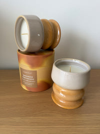 Bougie Melt Dégradé Sable – Pistache Fumée