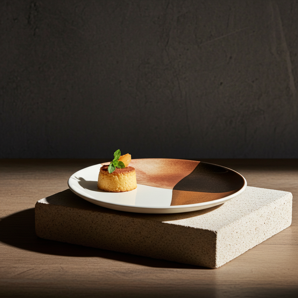 Assiette à dessert Gaïa
